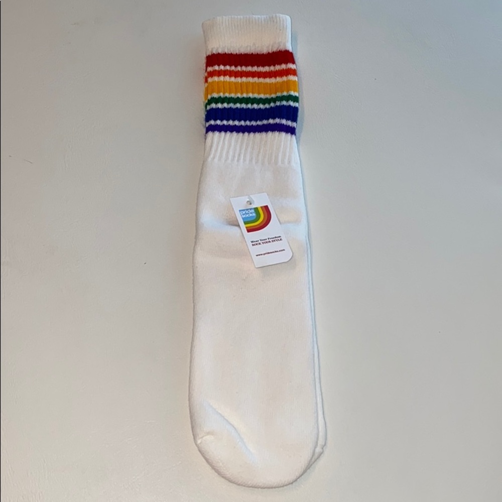 Rainbow Tube Socks